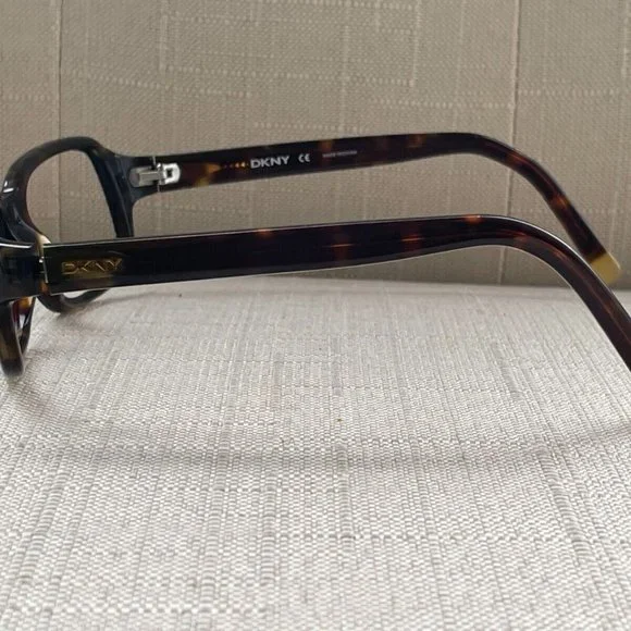 Vintage DKNY Women Eyeglasses Frame Brown Tortoise DY4007 53[]18 130 Glasses - Picture 11 of 11